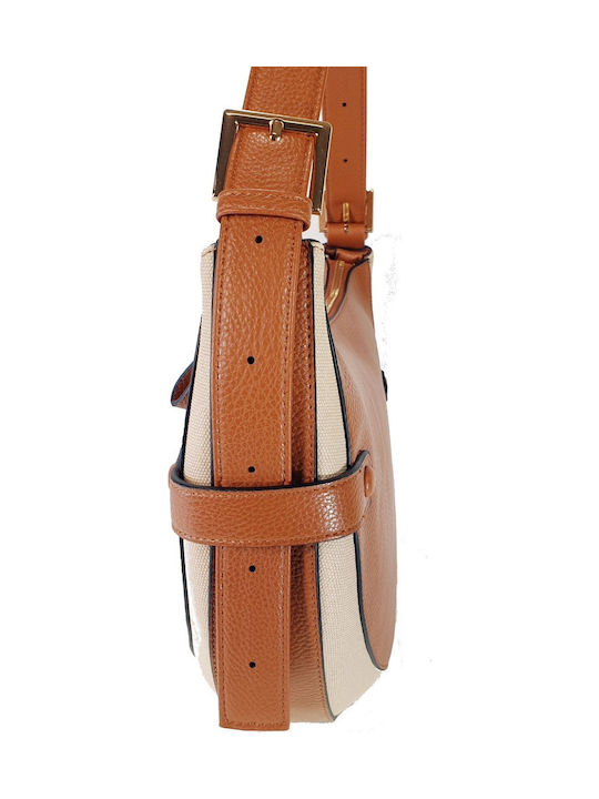 Leather Women's Bag Shoulder Tabac Brown