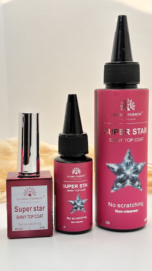 Global Fashion Top Coat / Base Coat για Απλά Βερνίκια 100ml