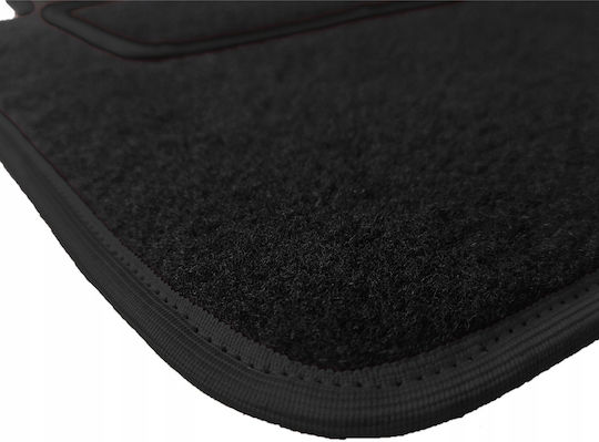 Rezaw Plast Set of Front and Rear Mats 4pcs for Fiat Grande Punto 2005 Black