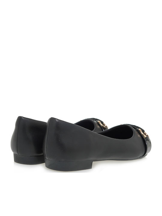 Damen Ballerinas Schwarz