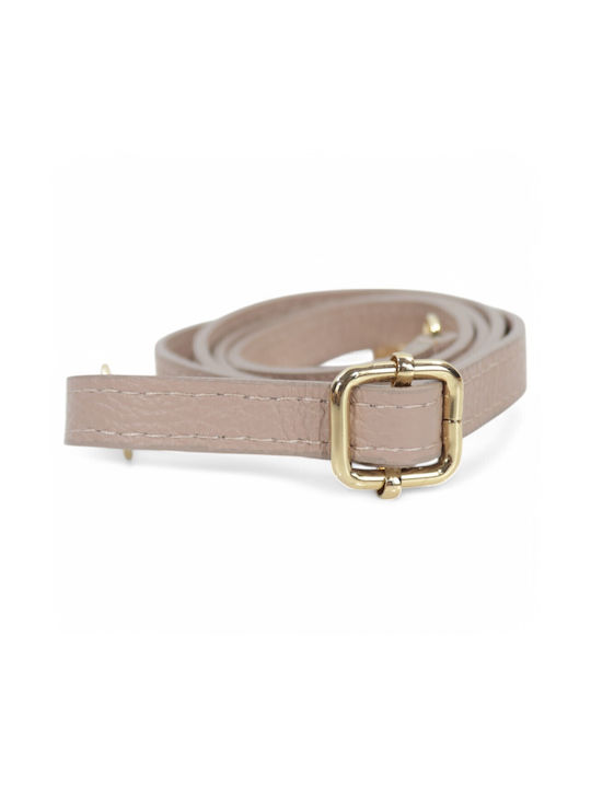 Leather Women's Bag Shoulder Beige
