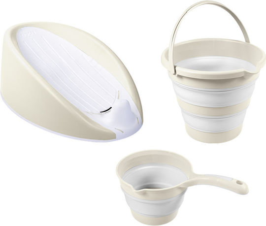 Dolu Beige Bath Support