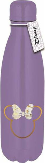 Minnie Mouse Παιδικό Παγούρι Minnie Ανοξείδωτο Μαύρο 780ml