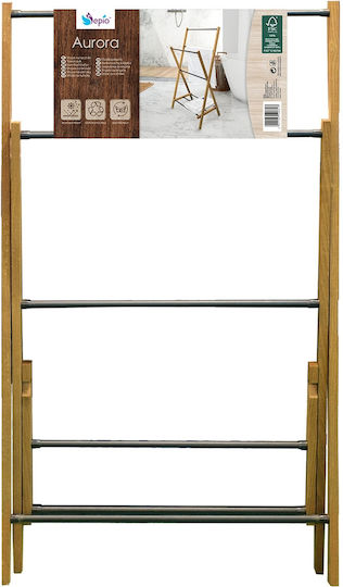 Sepio Rack de Baie cu 4 Locuri De Podea cu șuruburi ​1.3x1.3cm Gri