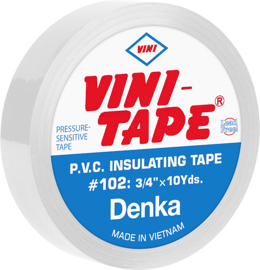Vini-japan #102 Insulation Tape 0.15x19x10 White
