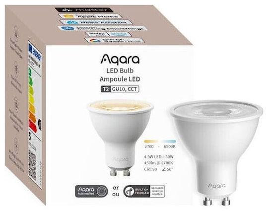 Aqara Smart Bulb LED for Socket GU10 and Shape T2 Adjustable White