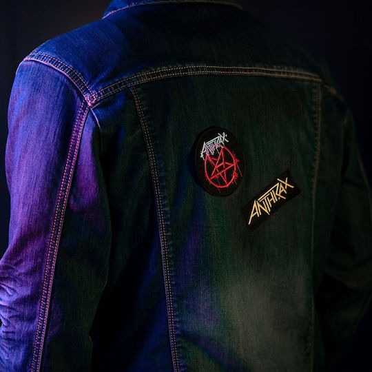Σετ 3 Ραφτά Patches Anthrax