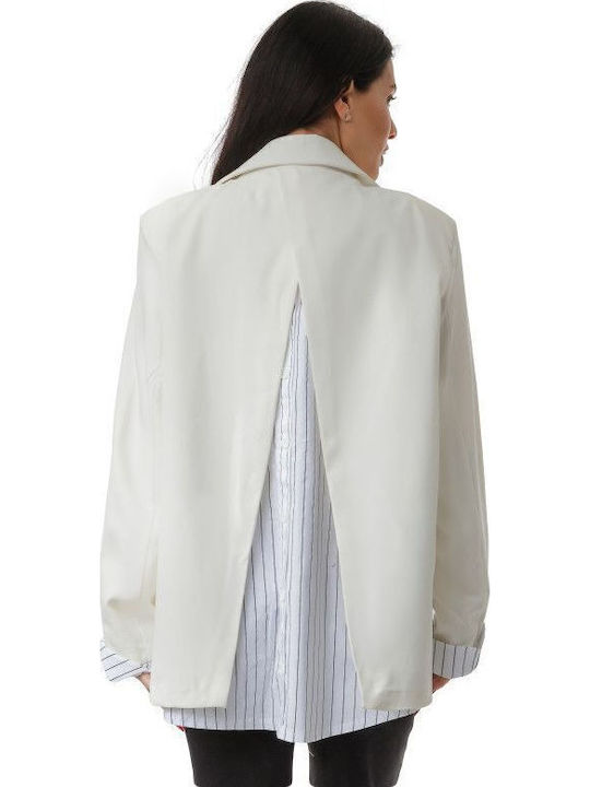 Silia D Женски Сако White