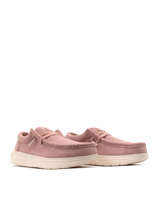 Wendy Women's Moccasins in Pink Color