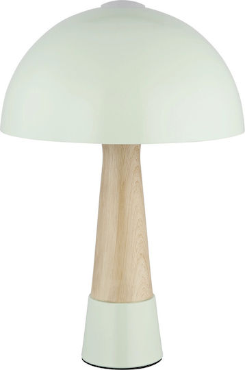 Globo Lighting Holz Tischlampe für E27 Fassung