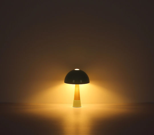 Globo Lighting Holz Tischlampe für E27 Fassung