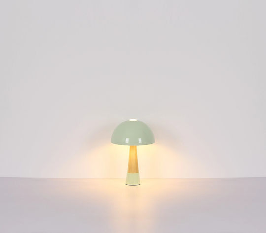 Globo Lighting Holz Tischlampe für E27 Fassung