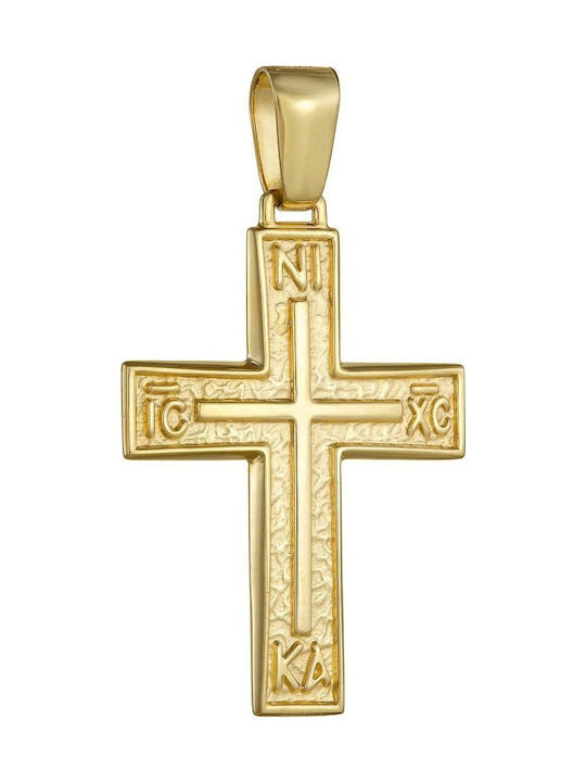 Papadopoulos Gold Χρυσός Σταυρός 14Κ