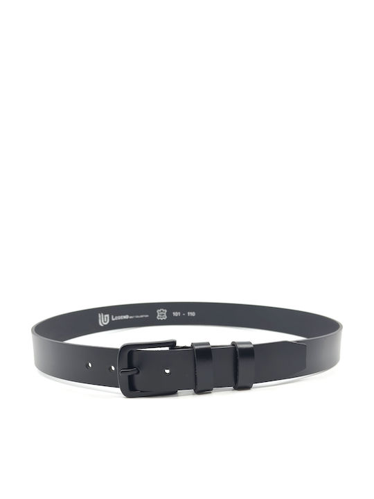 Men's Belt Leather Black