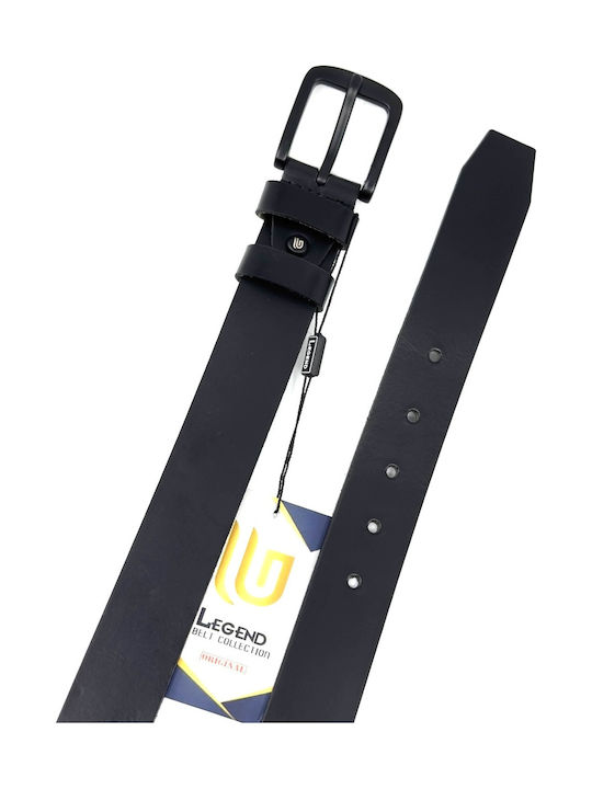 Men's Belt Leather Black