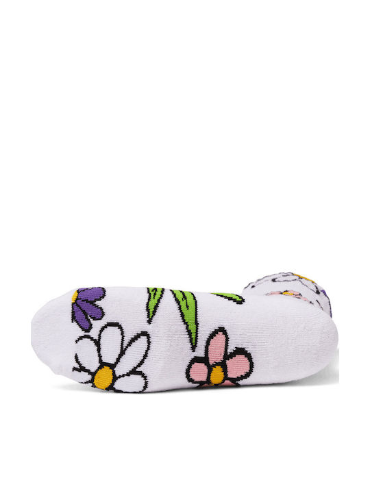 HUF Green Buddy Allergies Bărbați Șosete Alb 1Pachet