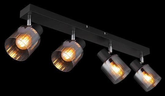 Globo Lighting Spot Cu 4 Lămpi Și Cu Bază De Bec E14