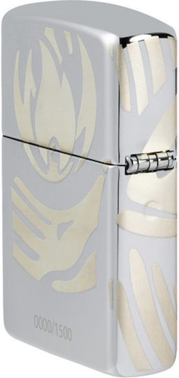 Zippo Armor Collectible Αναπτήρας Φλόγας σε Ασημί χρώμα