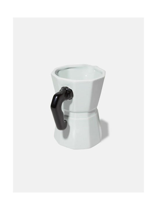 DOIY Decorative Vase White 14x12.5x16.5cm
