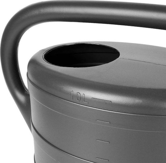Vilde Plastic Watering Can 10lt Black