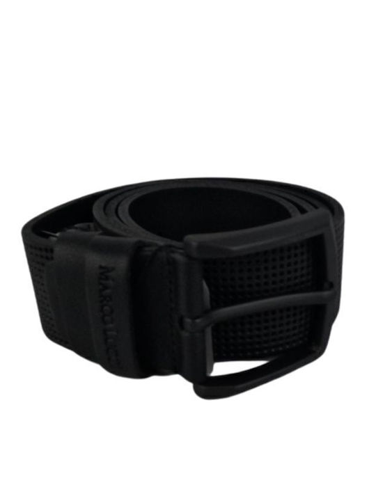 Classic Men's Leather Belt Dac Shop Mahogany Black 125 Cm