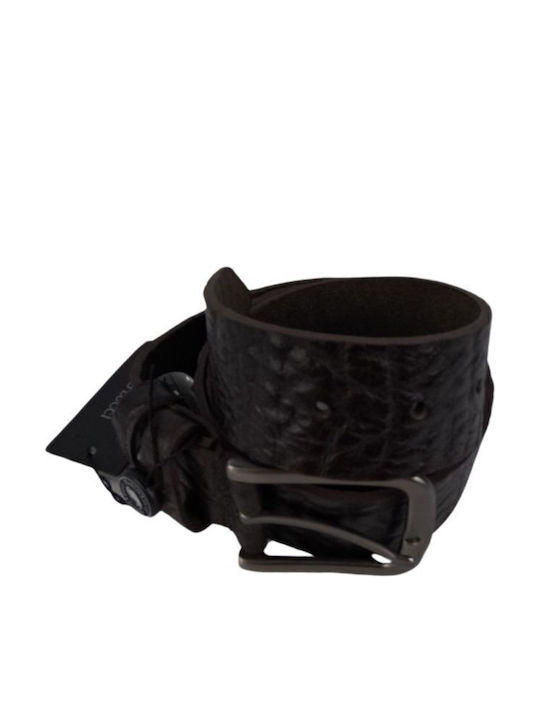 Classic Men's Leather Belt Dac Shop Dark Brown