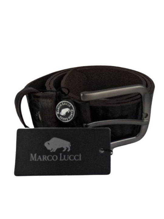 Klassischer Herrenledergürtel Dac Shop Dunkelbraun