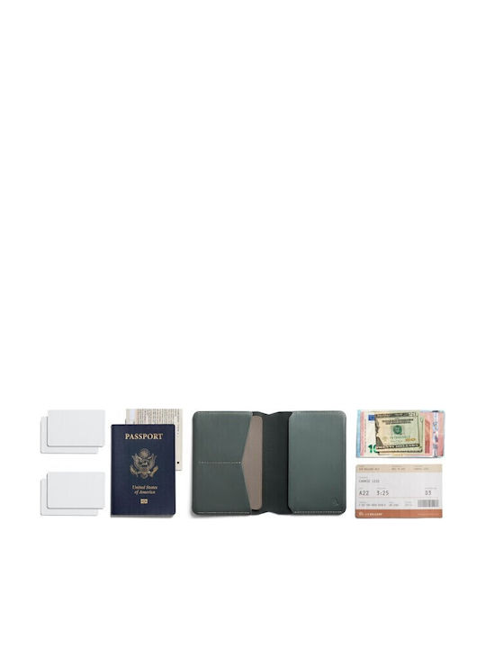 Leather Men's Wallet Travel with RFID Black