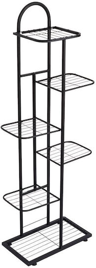 Vilde Suport de plante Metal Negru 44.5bucx22bucx118buccm.
