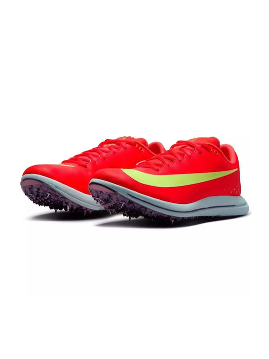 Triple Jump Elite 3 Sport Shoes Spikes Red