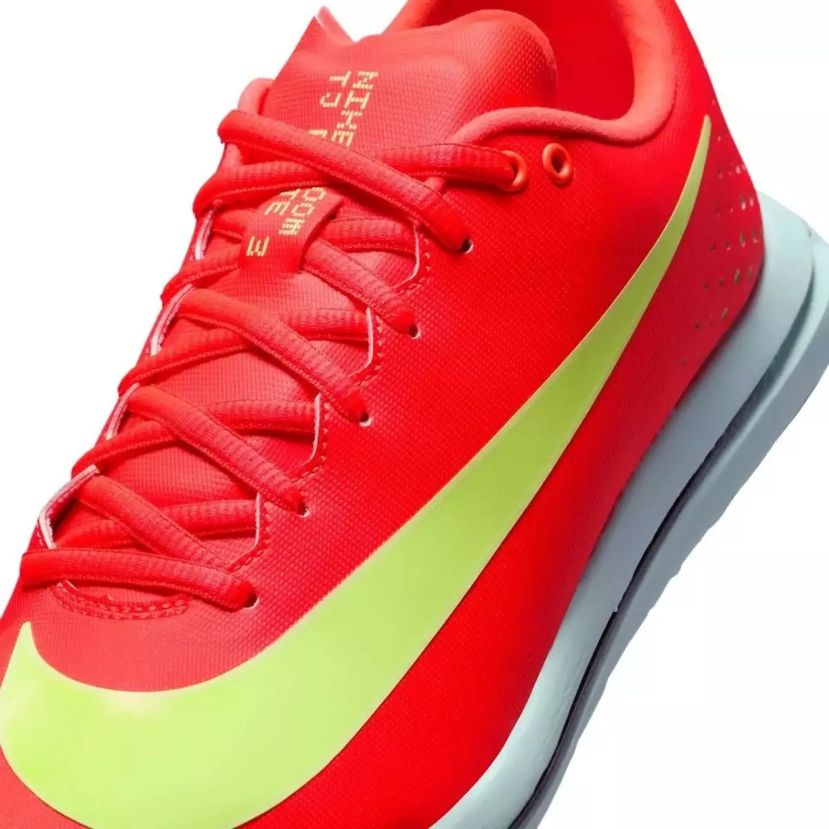 Men Sz 9 Nike Track Spikes Triple Jump Elite 3 Bright Crimson HV6425-600 New Nike Zoom Triple Jump Elite 3 | Trackandfieldclothes main image 2