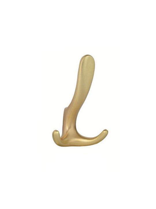 Import Hellas Wall Hanger 4254 Metal 3 Hooks Black