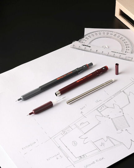 Rotring 600 Dark Stone Mechanical Pencil 0.5mm 4895151561953