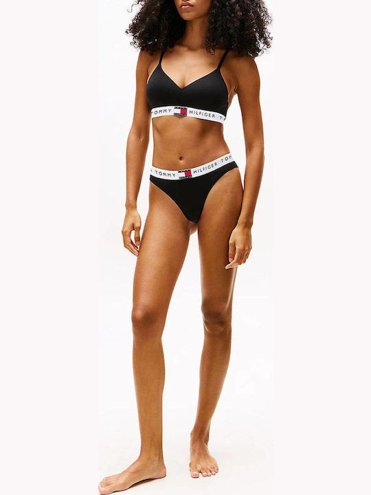 Tommy Hilfiger Γυναικείο Μπουστάκι Push Up Black Tommy Hilfiger Γυναικείο Μπουστάκι Push Up Black