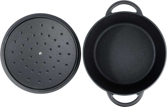 Vilde Cast Line Deep Cast Iron Pot 5lt 26cm