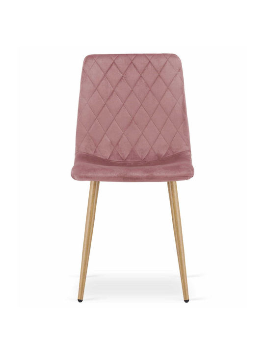 Turin Столички Трапезария плюшени Pink Velvet 1бр 60x50x50бр