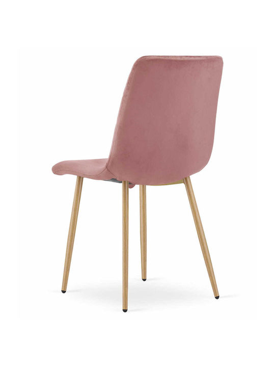 Turin Столички Трапезария плюшени Pink Velvet 1бр 60x50x50бр