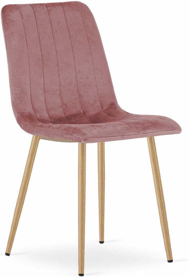 Chairs Dining Room Lava 43x51x90cm 2pcs Pink