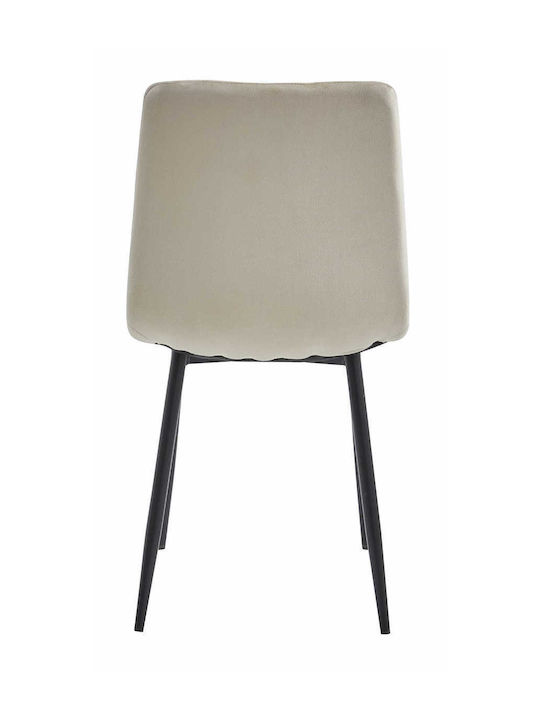 Lava Stühle Speisesaal Cool Beige 4Stück 43x51x90cm