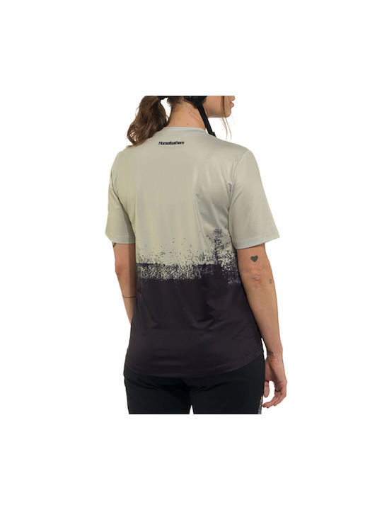 Horsefeathers Damen Kurze Ärmel Fahrradtrikot Berg Silber Horsefeathers Damen Kurze Ärmel Fahrradtrikot Berg Silber