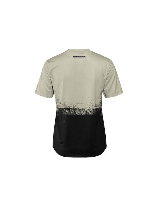 Horsefeathers Femei Mâneci scurte Tricou de ciclism Argintiu
