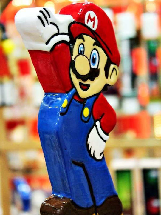 Πασχαλινή Λαμπάδα Πλακέτα Super Mario 001602