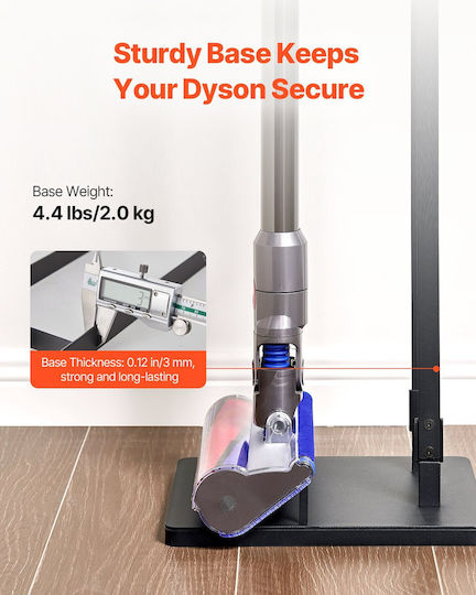 Βάση Κενού Vevor Βάση Στήριξης Αποθήκευσης Dyson Multi-models 4 Γάντζους