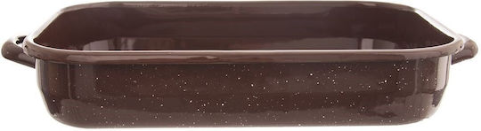 Orion Ταψί Αλουμινίου με Εμαγιέ Επίστρωση 18x34.5cm