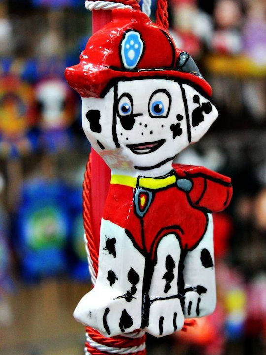 Plaque Candle Plaque Paw Patrol Red Dog 36cm
