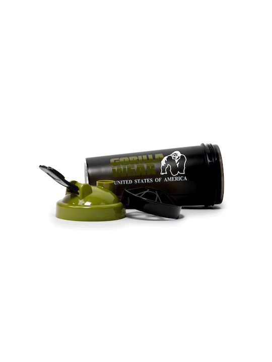Gorilla Wear Shaker Πρωτεΐνης 1000ml Πλαστικό Μαύρο