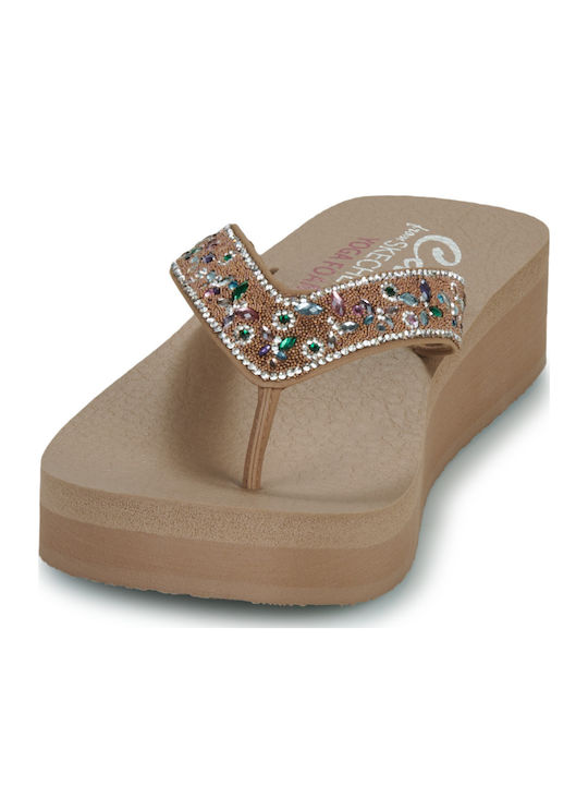 Women's Flip Flops Brown