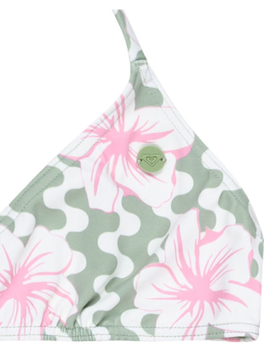 Roxy Party Waves Costum de baie pentru copii Bikini Alb ERGX203656 GHZ6