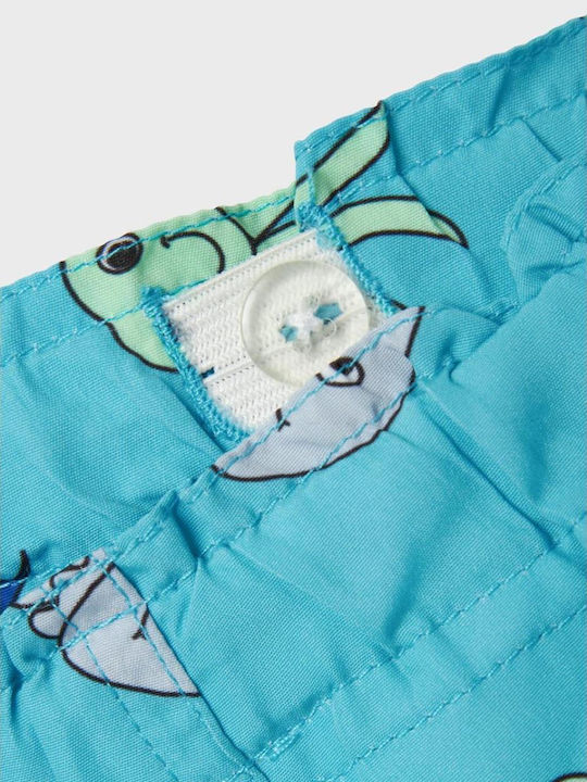 Name It Kids Swimwear Swim Shorts Blue Atoll