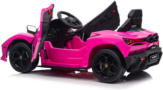 Lamborghini Revuelto Cu Un Loc Cu Telecomandă Licențiat 12 Volți Roz